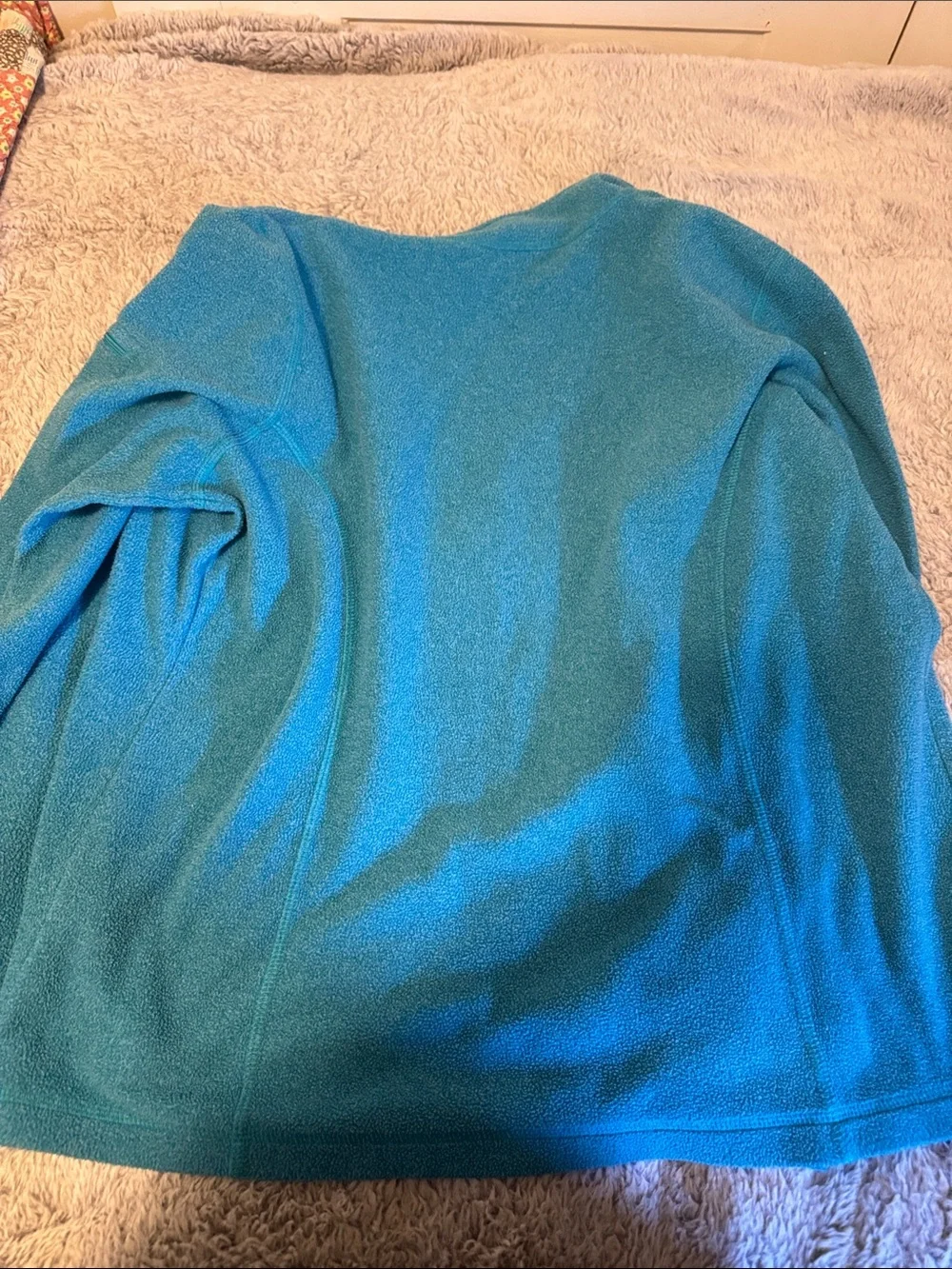 L.L. Bean Bright Teal Fleece Jacket